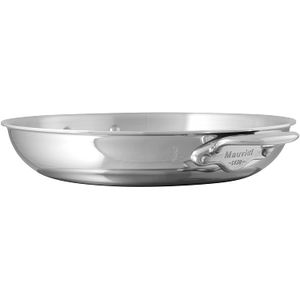 Mauviel 5238.28 Ronda de M 'cook – Sartén (28 cm, SS HDL, 28," Acero Inoxidable Fundido