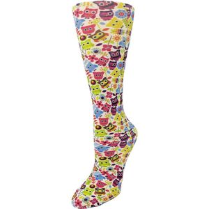 Cutieful - Calcetines de compresión de nailon para mujer de 8 a 15 Mhg, talla única