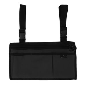 Side-Pack - Bolsa para silla de ruedas, scooter o barandilla, 5 bolsillos y llaveros, BW71001-B, 1