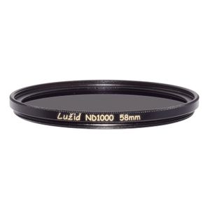lužid 58 mm ND1000 MC Schott B270 Filtro de vidrio latón marco ND 3.0 multicapa 58 luzid