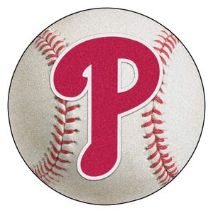 Fanmats Collegiate mascota Mat, Alfombra Béisbol, Philadelphia Phillies