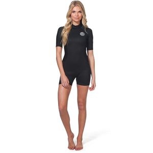 Rip Curl Dawn Patrol 22 - Traje de neopreno de manga corta, color negro, 4