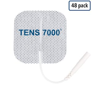 TENS 7000 - Almohadillas oficiales de unidad de lentes – Almohadillas OTC de alta calidad, 2.0 x 2.0 in, compatible con la mayoría de máquinas TENS, p