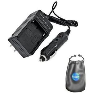 Amsahr c-bp727 Batería de repuesto Cargador de viaje para Canon BP-727, CG-700, M50, M52, M500 Mini Digital con accesorios bolsa de lente (Gris)
