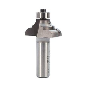 Whiteside Router Bits 3212 Cove y Bead Bit con 1/4-inch Radius, 1 – 5/16-inch Gran Diámetro y 5/8-inch longitud de corte