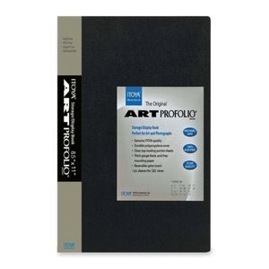 Itoya Archival Arte Profolio presentación Book – 60 – 8.5 x 11 inches Pocket páginas, 120 vistas)