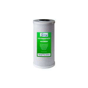 iSpring fc15b Big Blue toda la casa filtro de agua con carbono CTO bloque, 4.5" x 10"