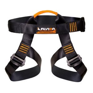Fusion Climb Centaur mitad Body arnés negro M-XL para cuerda de escalada Gimnasio & Curso