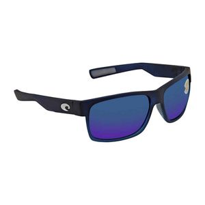 Costa Half Moon anteojos de sol Bahama azul fade marco espejo azul 580P lente de plástico