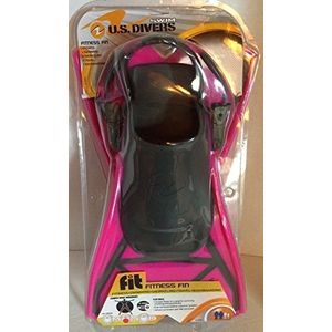 US Divers Swim Fitness Fin Natación durable Medium Gris