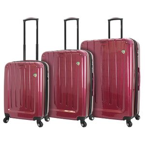 Mia Toro Como Hard Side Spinner Luggage - Juego de 3 piezas