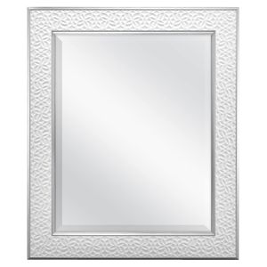 MCS 66950 nordlic Blossom espejo, 16" x 20", color blanco