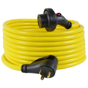 Conntek 15350-ec2re 30-Feet Ergo Grip desmontable con conector codo hembra cable de fuente de alimentación