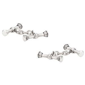 Gemelos de plata de ley 925 Stick por Cuff-Daddy