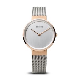 Bering Time 14531 – 060 – Las mujeres Classic Collection – Reloj con correa de acero inoxidable y arañazos Resistent vidrio de zafiro. Diseñado en Din