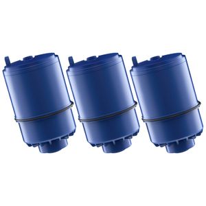 Filtro de agua de repuesto AQUA CREST, compatible con Pur RF-9999 Faucet Filtro de agua de repuesto (Pack de 3)