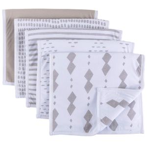 Paños reversibles para quemar I Taupe Collection – 5 unidades absorbentes con un forro polar