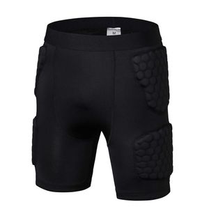 Minimal - Pantalones cortos acolchados de compresión para hombre, para fútbol, baloncesto, béisbol, hockey, rugby, paintball, snowboard, patinaje, lac