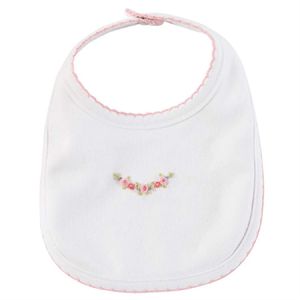 Mud Pie Rosette Bib Burp