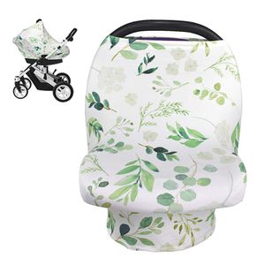 Cubierta para lactancia. Funda para asiento de auto para bebés. Toldo para asiento de auto para bebé. Elástica, suave, permite el paso del aire, multi