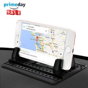 Vansky - Soporte de teléfono para coche, de silicona, para salpicadero de coche, para iPhone X/8 Plus/7 Plus/6/6S Plus, Samsung Galaxy S8 Plus/Note 8/