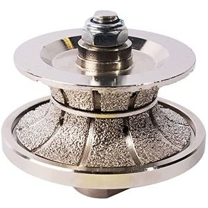 SPECIALTY Diamond v20fbpw 3/4" Full Bullnose Diamond Perfil Rueda con 5 Soldado Al aspiradora/8" -11 hembra hilos