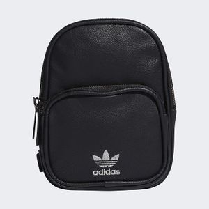 adidas Originals Mochila iridiscente en miniatura, Negro, talla única