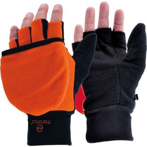 Manzella Hunter Convertible guante, Naranja, Medium