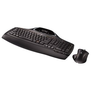 Logitech Cordless Desktop MX 5500 Revolution Bluetooth mouse y el teclado