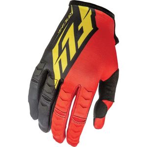FLY Racing Unisex-Adult Kinetic Guantes (Rojo/Negro/Amarillo, talla 6)