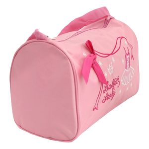 danzcu- Zapatillas Rosa Bailarina Ballet Niñas Story Duffel Bolsa de danza