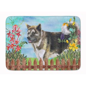 Caroline 's Treasures American Akita primavera alfombrilla de piso, 19" x 27", multicolor