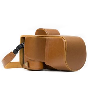MegaGear Ever Ready Protective piel Cámara Caso, Bolsa para Sony Alpha a7 II, A7R II, & a7S II con lente 28 – 70 mm Sistema compacto Cámara