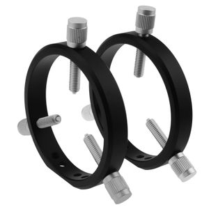 astromania ajustable guía Scope anillos 90 mm. Diámetro interior (par) – para telescopio diámetro del tubo o Finders 34 A 85 mm.