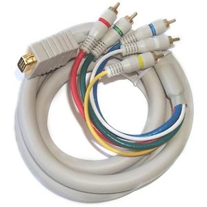 Black Point Products bv-503 6-Foot VGA to 5-RCA Component Video Cable para HDTV
