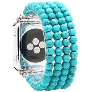 KAI - Correa de repuesto para iWatch de 1.496 in y 1.654 in, color turquesa, 38 mm
