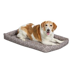 Cama para perros MidWest Homes para mascotas, diseñada para adaptarse a cajas plegables de metal para perros, serie Ashton Pet Bed