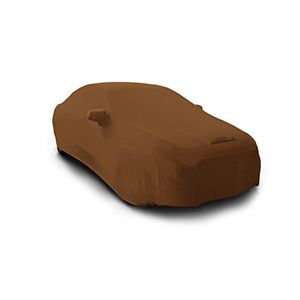 Coverking Custom Fit Car Cover para ciertos modelos de Jaguar SType Satin Stretch Tan