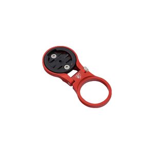K-Edge ajustable Stem Monte para Garmin cuarto de vuelta Tipo Computadoras, Rojo