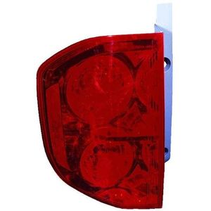 Depo Honda piolt Taillight unidad de reemplazo sin foco, Lado de pasajero (derecho)
