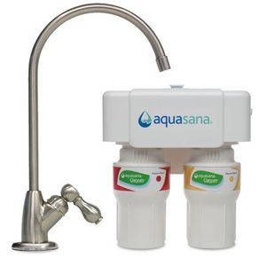Aquasana 2-stage Under Contador sistema de filtro de agua aq-5200, AQ-5200.55