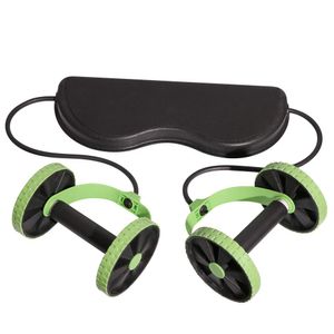 Bluerise AB - Rodillo de rueda para ejercicios de gimnasio y gimnasio, multifunción, ABS, equipo de fitness, color verde