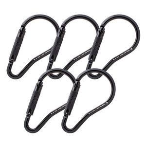 Fusion Climb prima Alumn Auto Lock Ladder gancho mosquetón 5-Pack