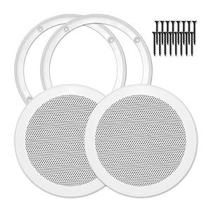 Fiable hardware Company rh-4002 – 6,5 – 2-A) altavoz Surface Mount 6 – 1/2" universal cubre, color blanco