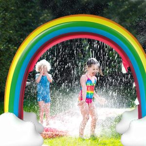 Surpcos - Juguete inflable para aspersor de verano, más de 6 pies de largo, perfecto para la lista de juguetes de verano