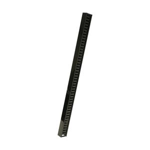 navepoint 1U tooless Conducto de acero vertical Cable Manager 34" con soporte Bandeja de plástico botones