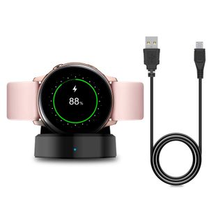 Cargador de repuesto para Samsung Galaxy Watch Active 1.575 in, base de carga para Samsung Galaxy Watch Active SM-R500N Smart Watch Charger