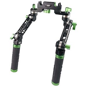 LanParte ug-02 agarre lateral de Universal V2 para Desir cámara Rig de 15 mm (Negro)