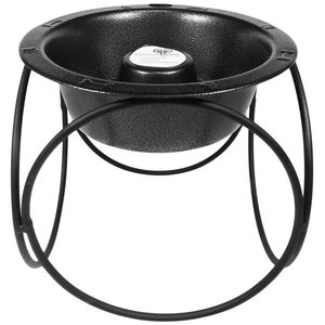 platinum pets lento de comer individual olímpicos Diner alimentador con perro tazón de acero inoxidable