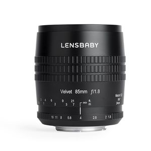 Lensbaby 85 de terciopelo para Nikon F